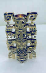 Cognac suit "Idol". 1995. Gold.