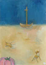  Calm. 50,535. canvas, oil. 1999.