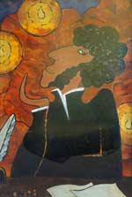 Evening Afflatus. Canvas, oil. 40,560.1998.