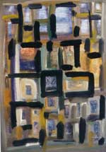 From "windows" series paper, mixed technique.1996 5040