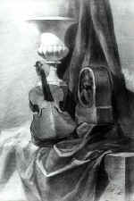 Dolzhenko ., 1 course. Tonal still life, "Design", chief Krutskikh .J., Litviniv D.V.